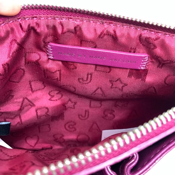 Marc Jacobs Turnlock-Percy Crossbody Bag Purple - Picture 5 of 7